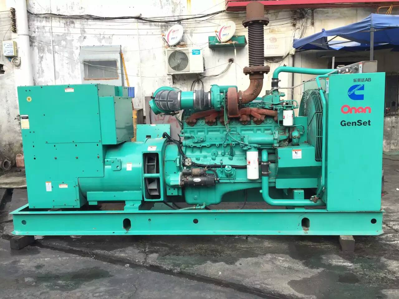 金凤租赁发电机-柴油发电机不正常冒烟的原因